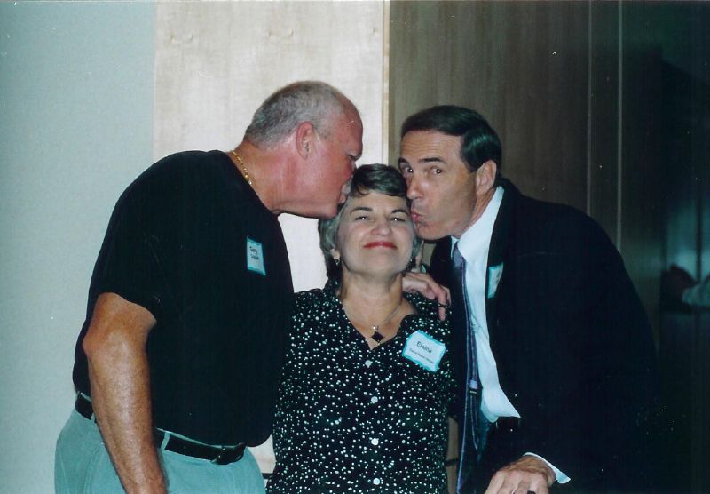 Jerry Coppler, Elaine Perett Hanner, John Harris